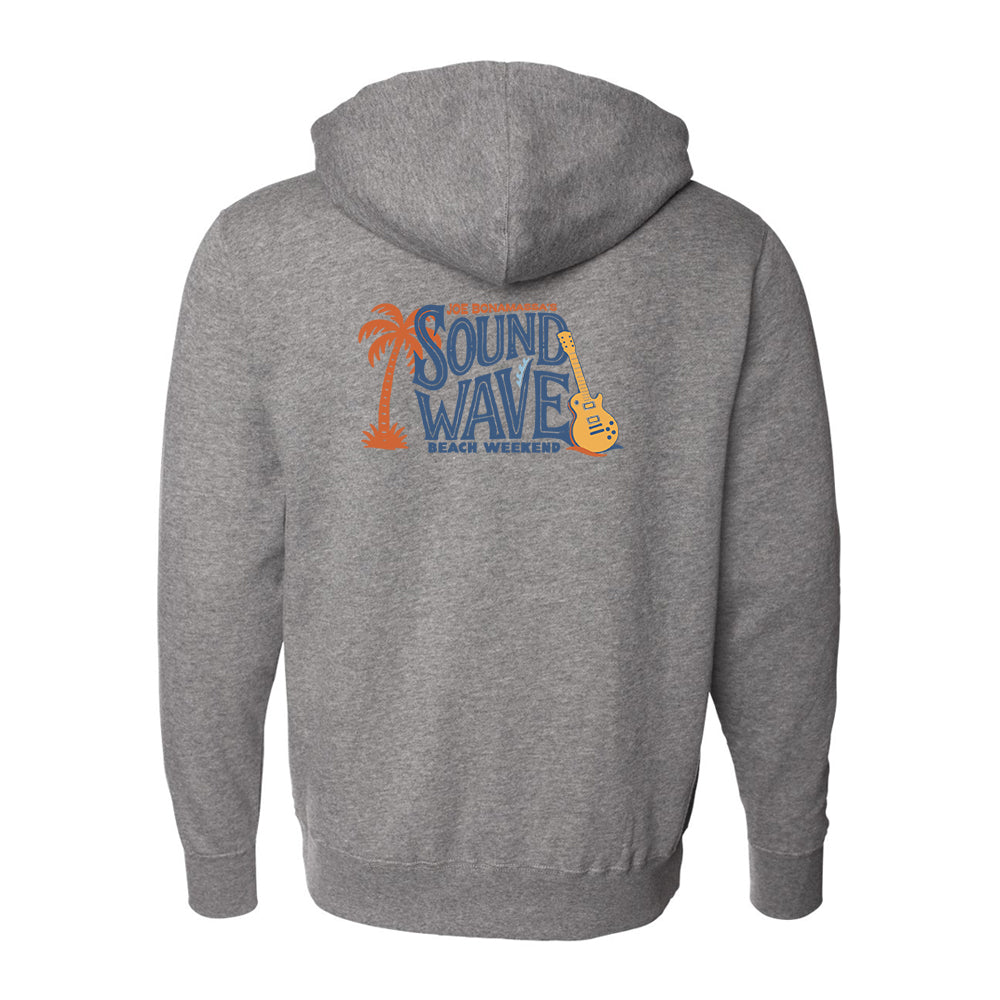 2026 Sound Wave Beach Weekend Zip-Up Hoodie (Unisex) – Joe
