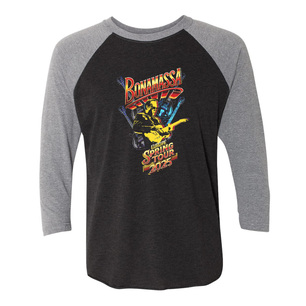2025 Europe Spring Tour 3/4 Sleeve T-Shirt (Unisex)