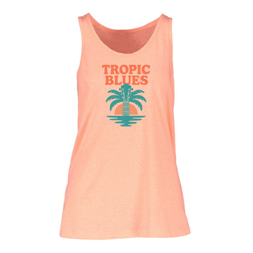 Tropic Blues Flowy Tank (Women)