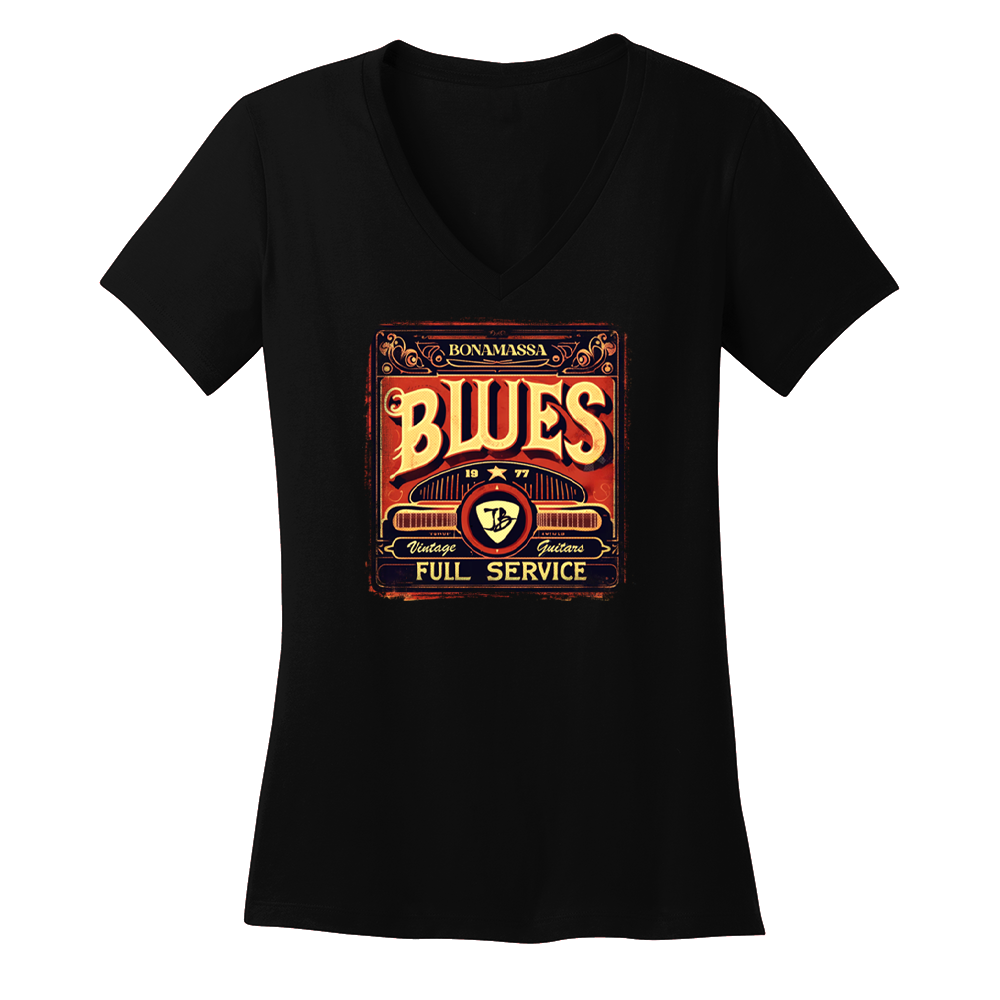 Full Service Blues V-Neck (Women)