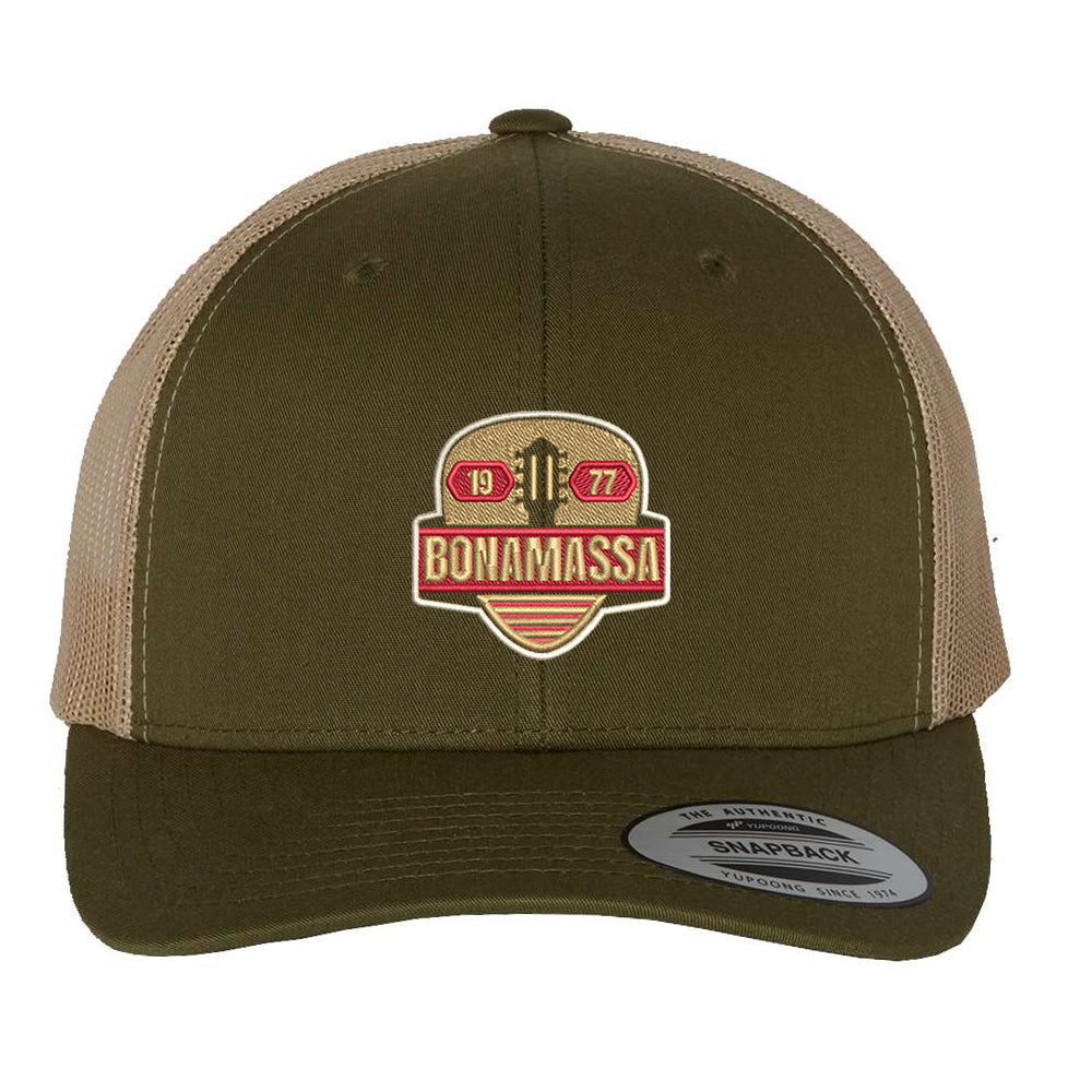 Gold Vintage Pick Yupoong Retro Trucker Hat – Joe Bonamassa
