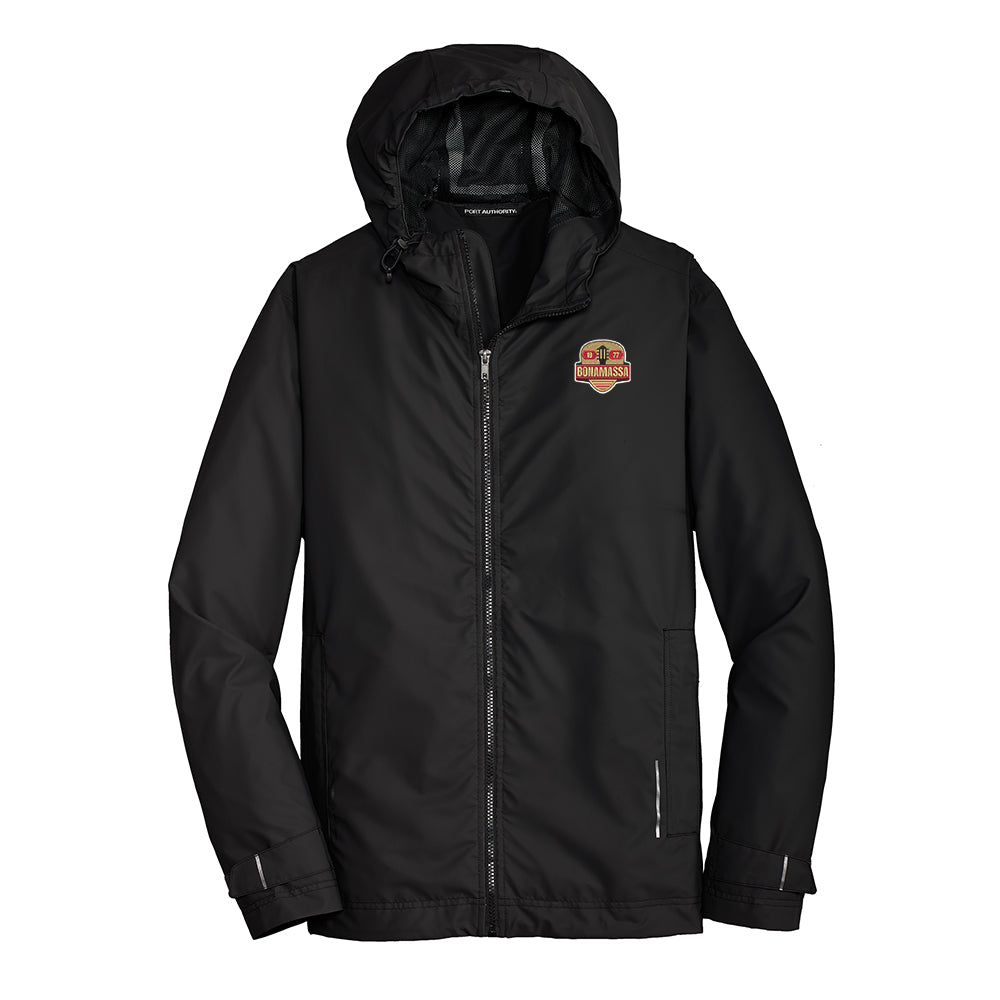 Gold Vintage Pick Port Authority Slicker Rain Jacket (Men)