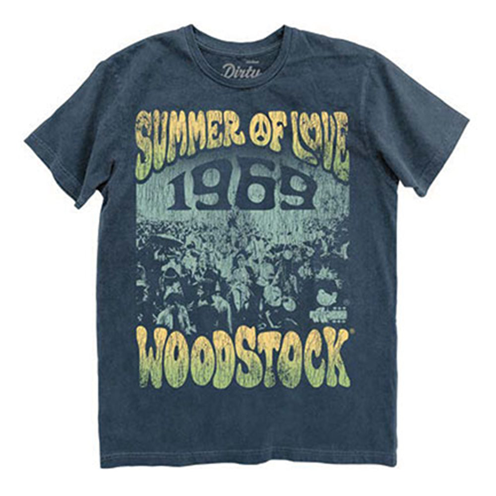 Woodstock - Summer Of Love Premium Vintage T-Shirt (Unisex)