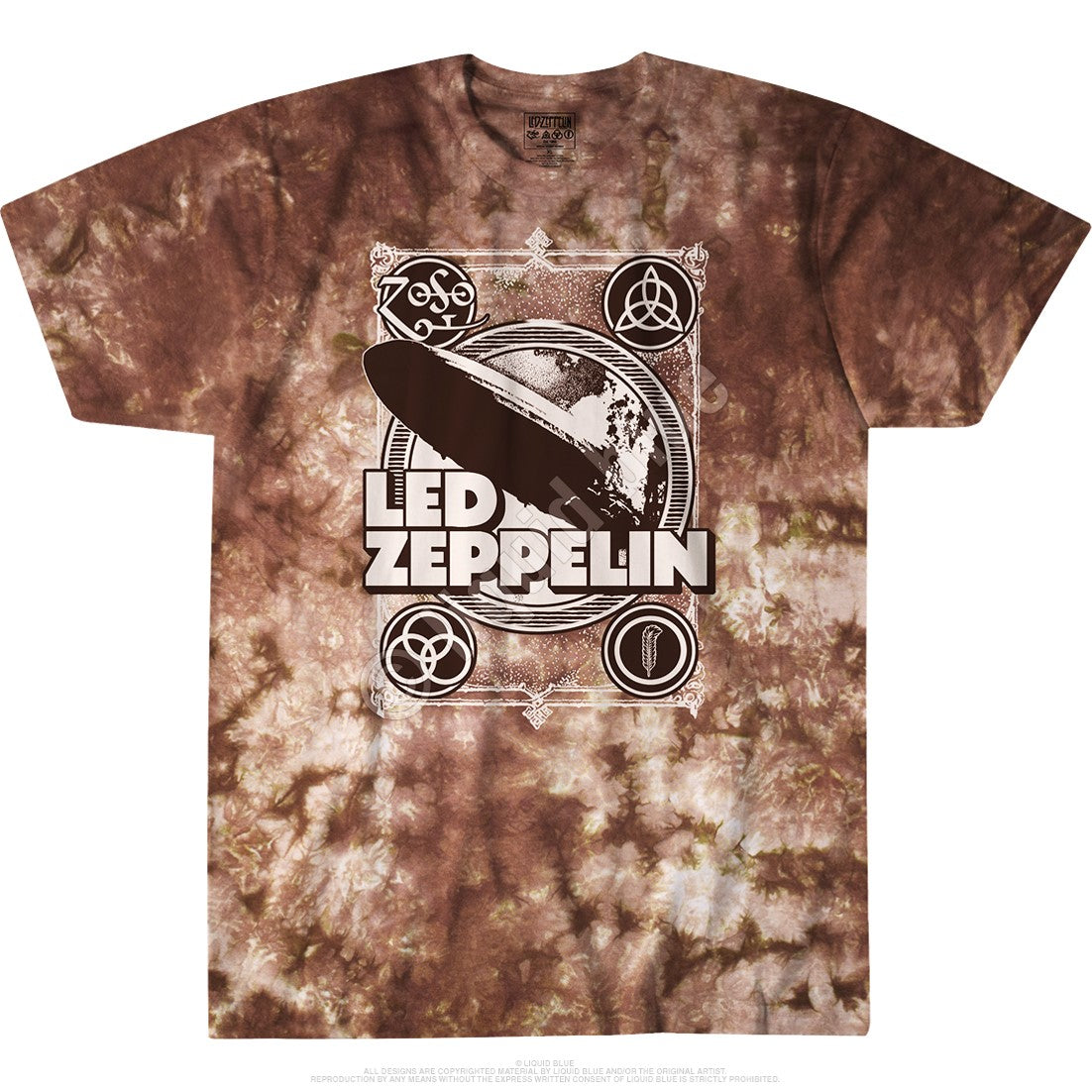 Led Zeppelin Tie-Dye T-Shirt (Men)