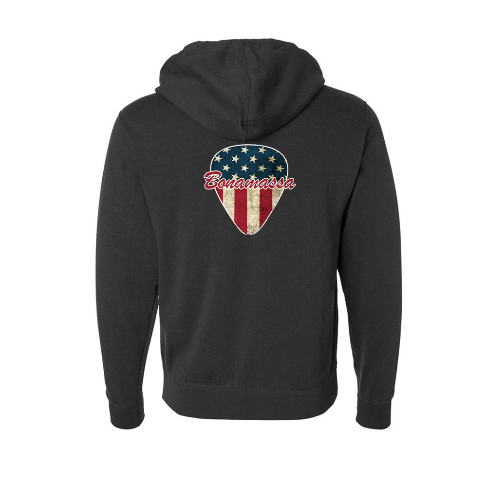 American Style Zip Up Hoodie Unisex Joe Bonamassa Official Store