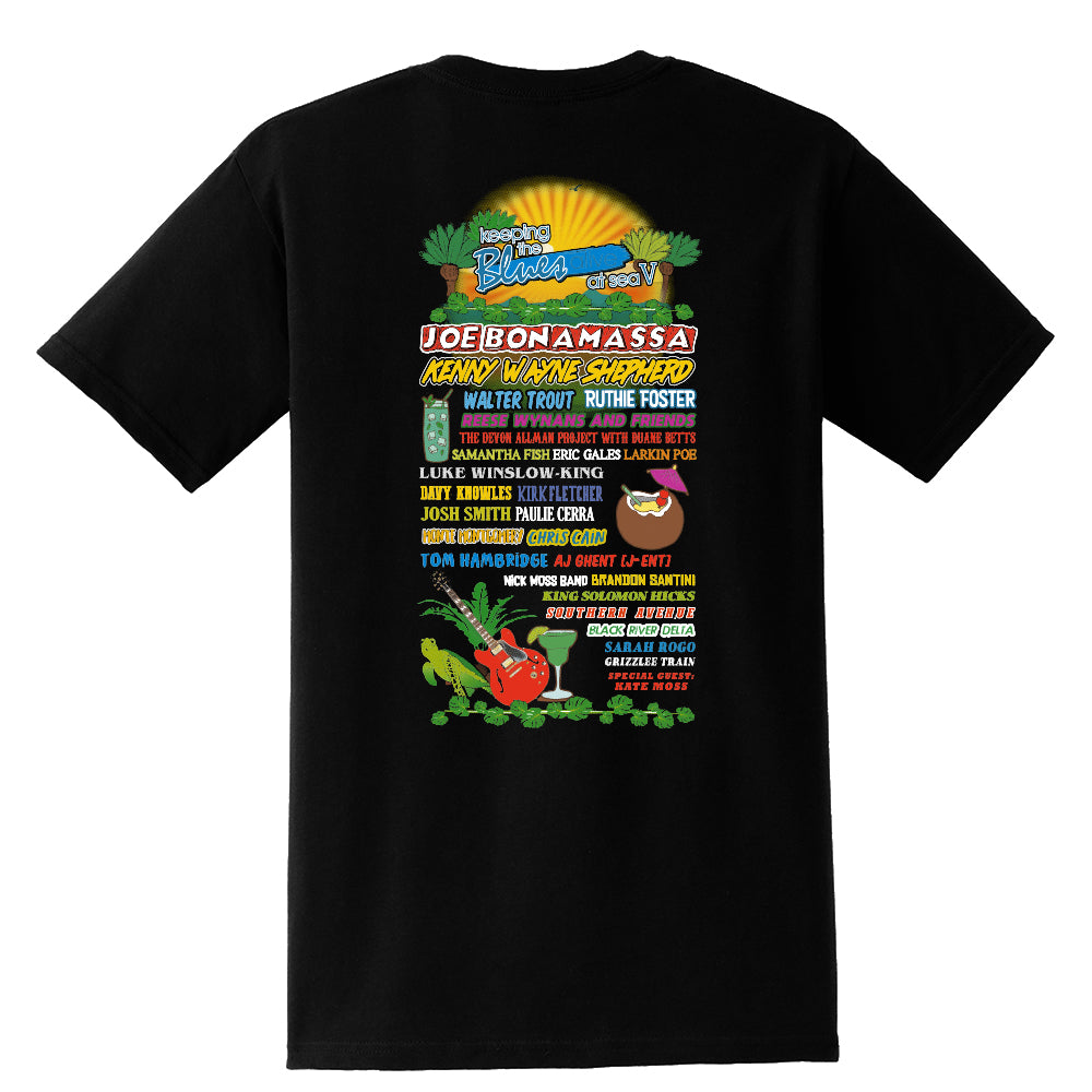 2019 KTBA at Sea V Pocket T-Shirt (Unisex)