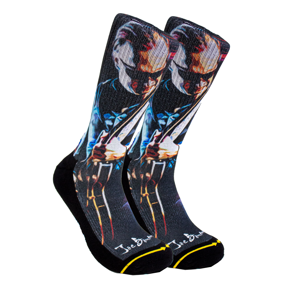 At the Speed of Blues Socks by Merge4