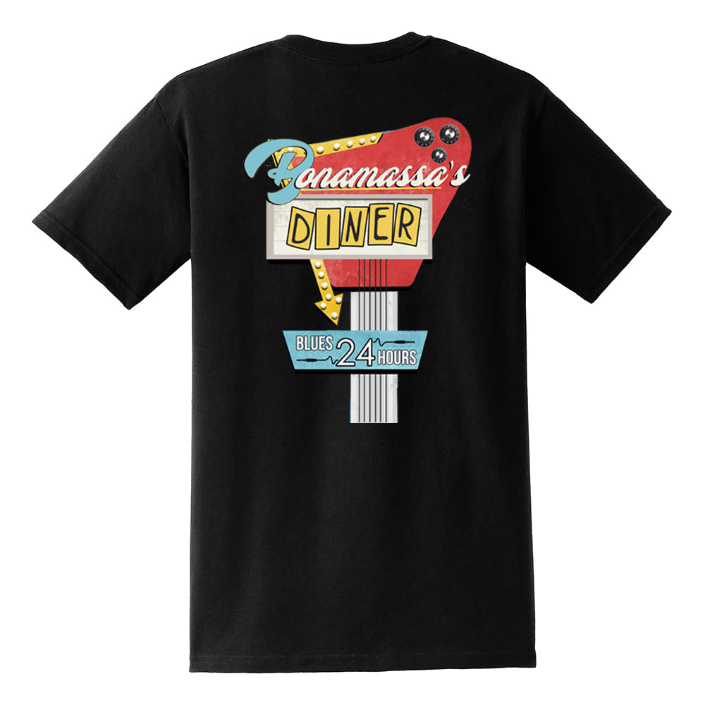 Bonamassa's Diner Pocket T-Shirt (Unisex)
