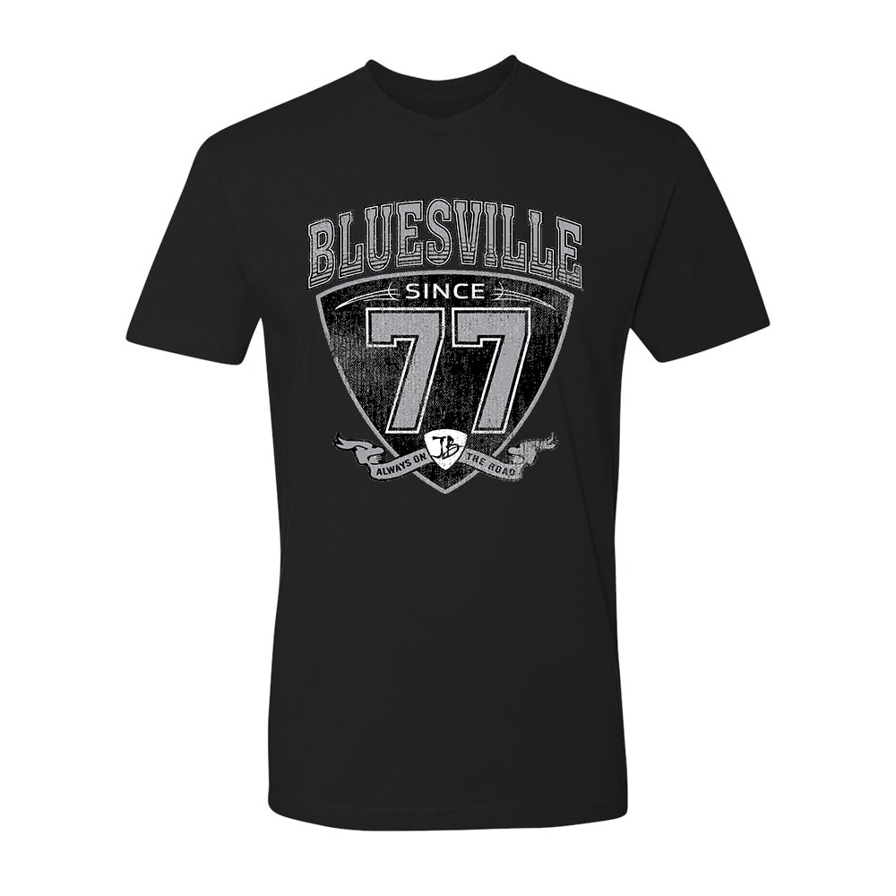 Bluesville "77" Shield T-Shirt (Unisex)