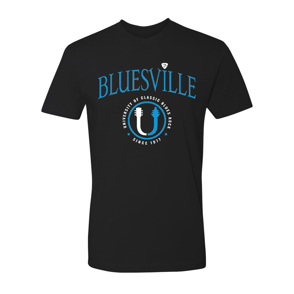 Bluesville "U" Headstock Logo T-Shirt (Unisex)