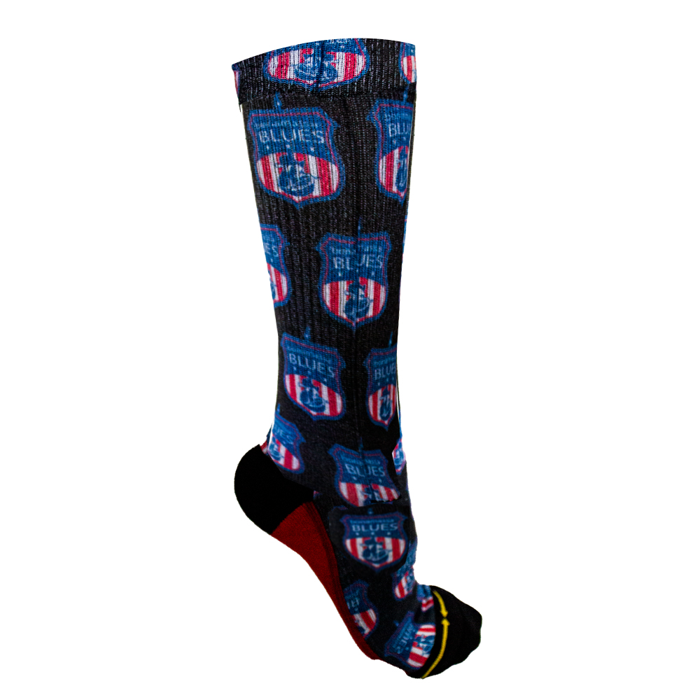 Bonamassa Blues Crew Socks by Merge4