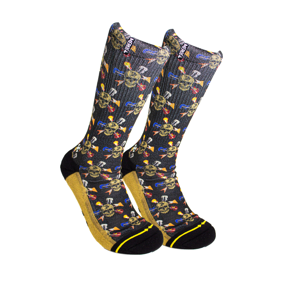 Blues Brotherhood Socks by Merge4