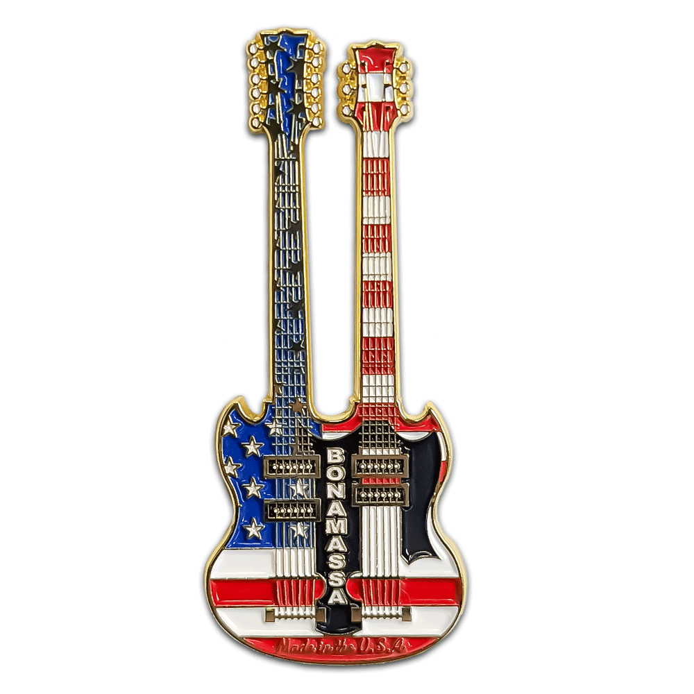 American Blues Pin