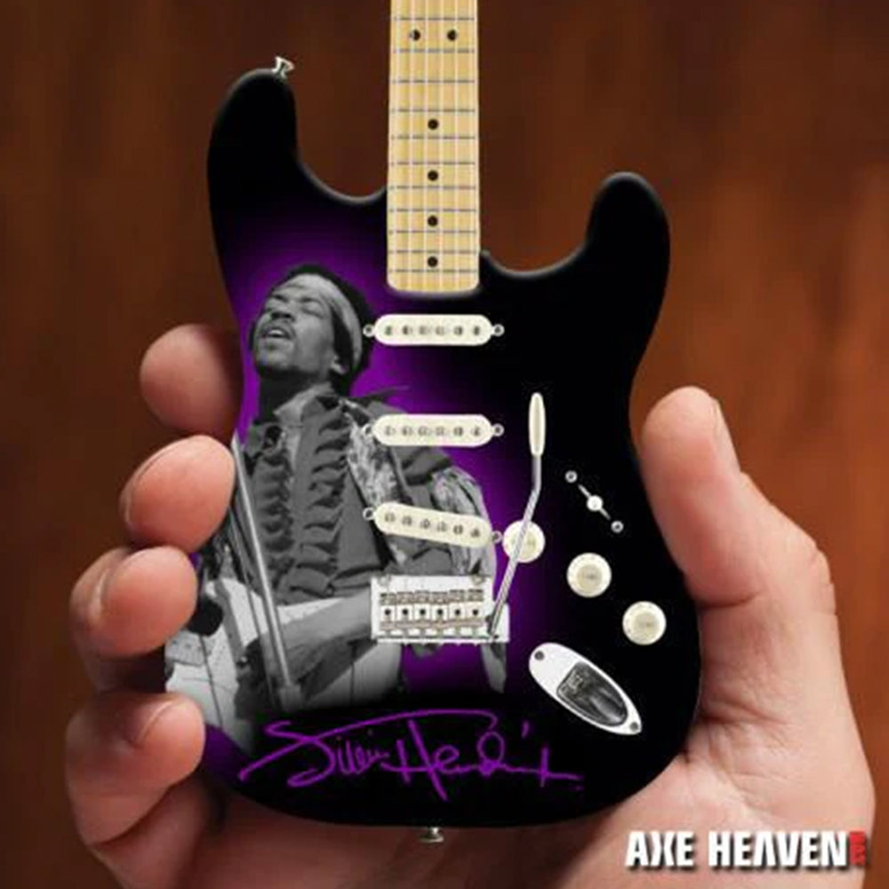 Axe Heaven Miniature Jimi Hendrix Fender™ Strat™ Tribute Guitar Replica