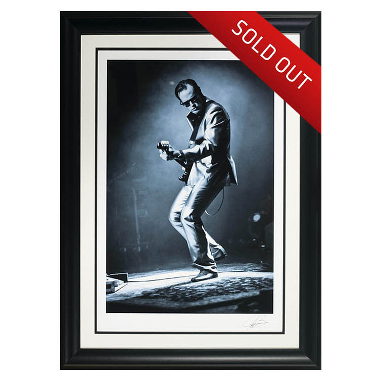 #1 "Blue and Evil" JOE BONAMASSA Collectible Litho (FRAMED - USA ONLY)