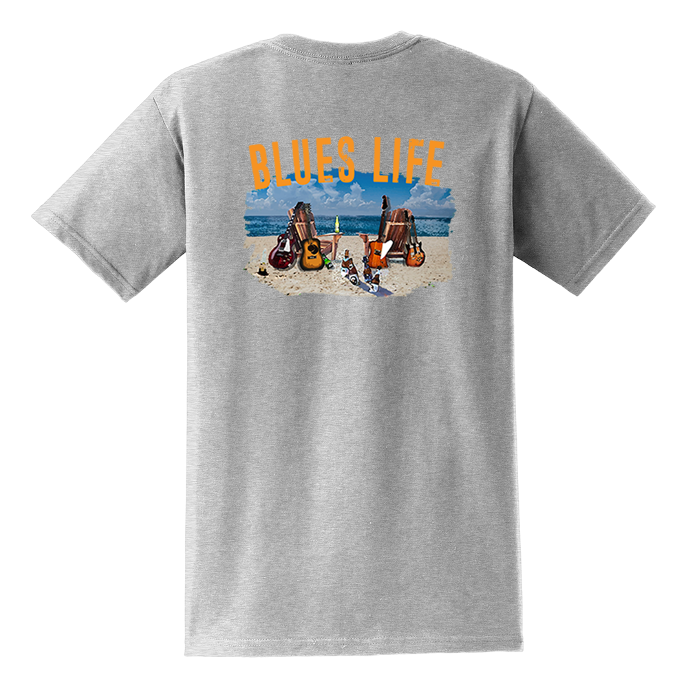 Blues Life Pocket T-Shirt (Unisex)