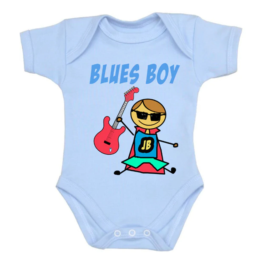Blues Boy Rabbit Skin Onesie