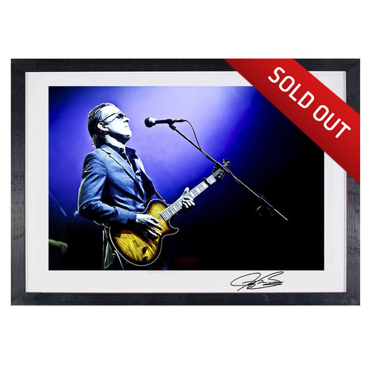 #9 "Blues Deluxe" JOE BONAMASSA Collectible Litho (FRAMED - USA ONLY)