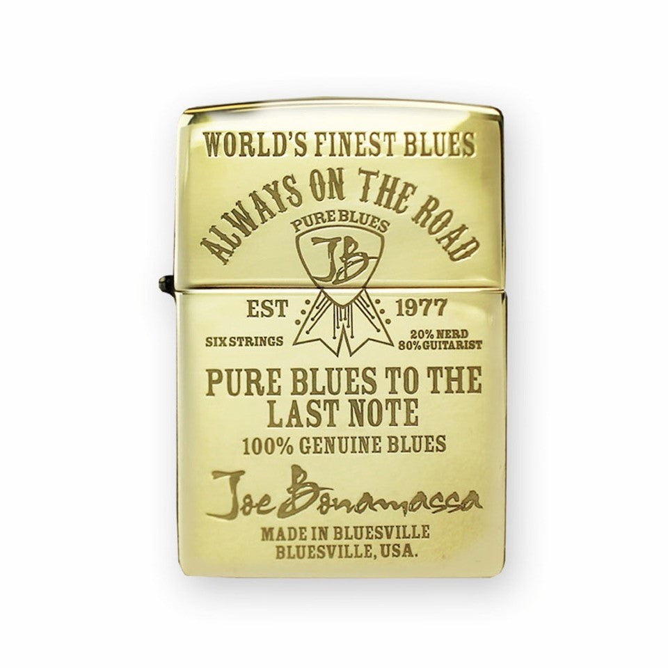 Bluesville Zippo Lighter - Brass
