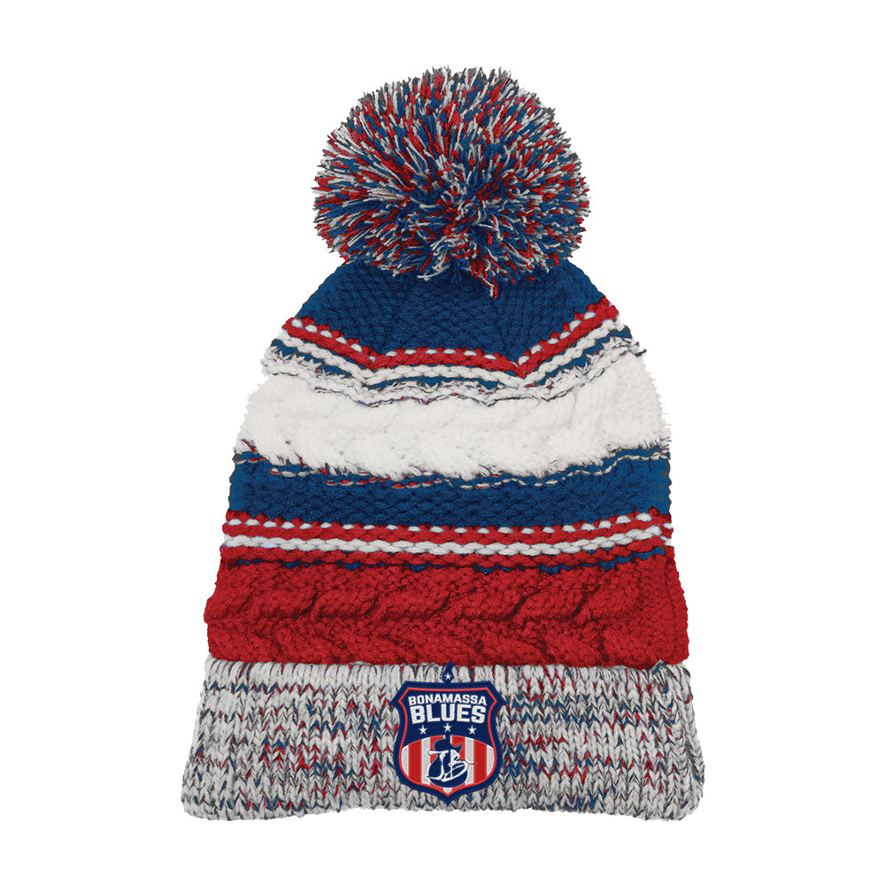 Bonamassa Blues Collegiate Pom Pom Beanie