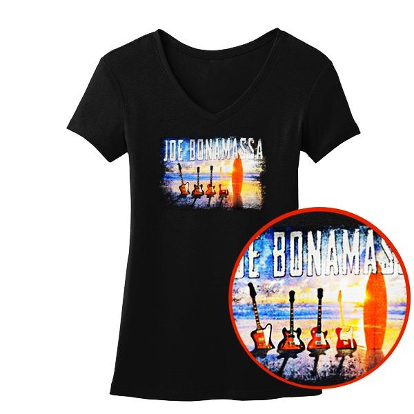Bonamassa's Sunset Blues V-Neck (Women)