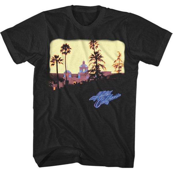 Eagles Hotel California Men's Black T-Shirt – Grindstore