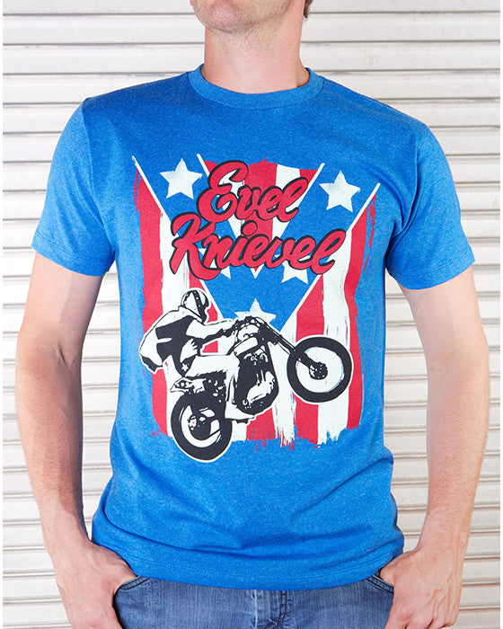 vintage tshirt in blue for men