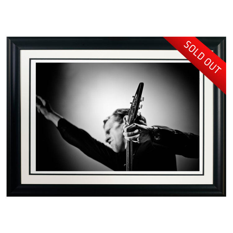 #3 "Flying V" JOE BONAMASSA Collectible Litho (FRAMED - USA ONLY)
