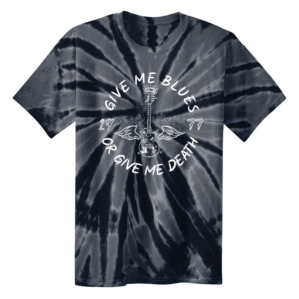 Give Me Blues Or Give Me Death Halo Tie Dye T-Shirt (Unisex)
