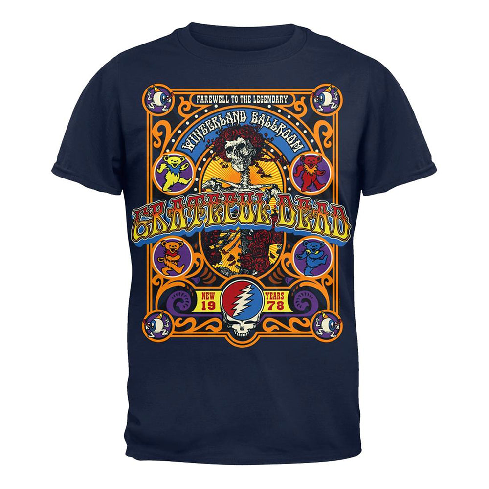 Grateful Dead - Closing of Winterland T-Shirt (Men)