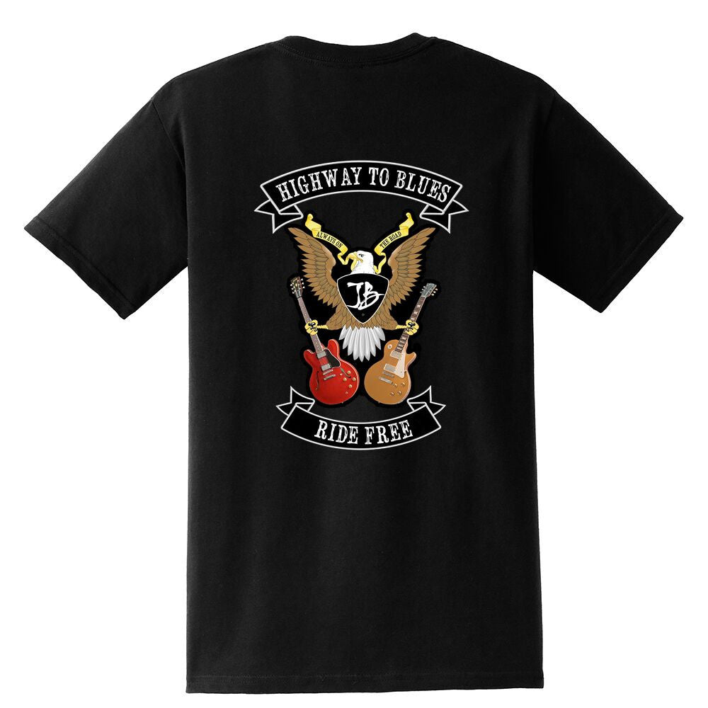 Highway to Blues Pocket T-Shirt (Unisex)