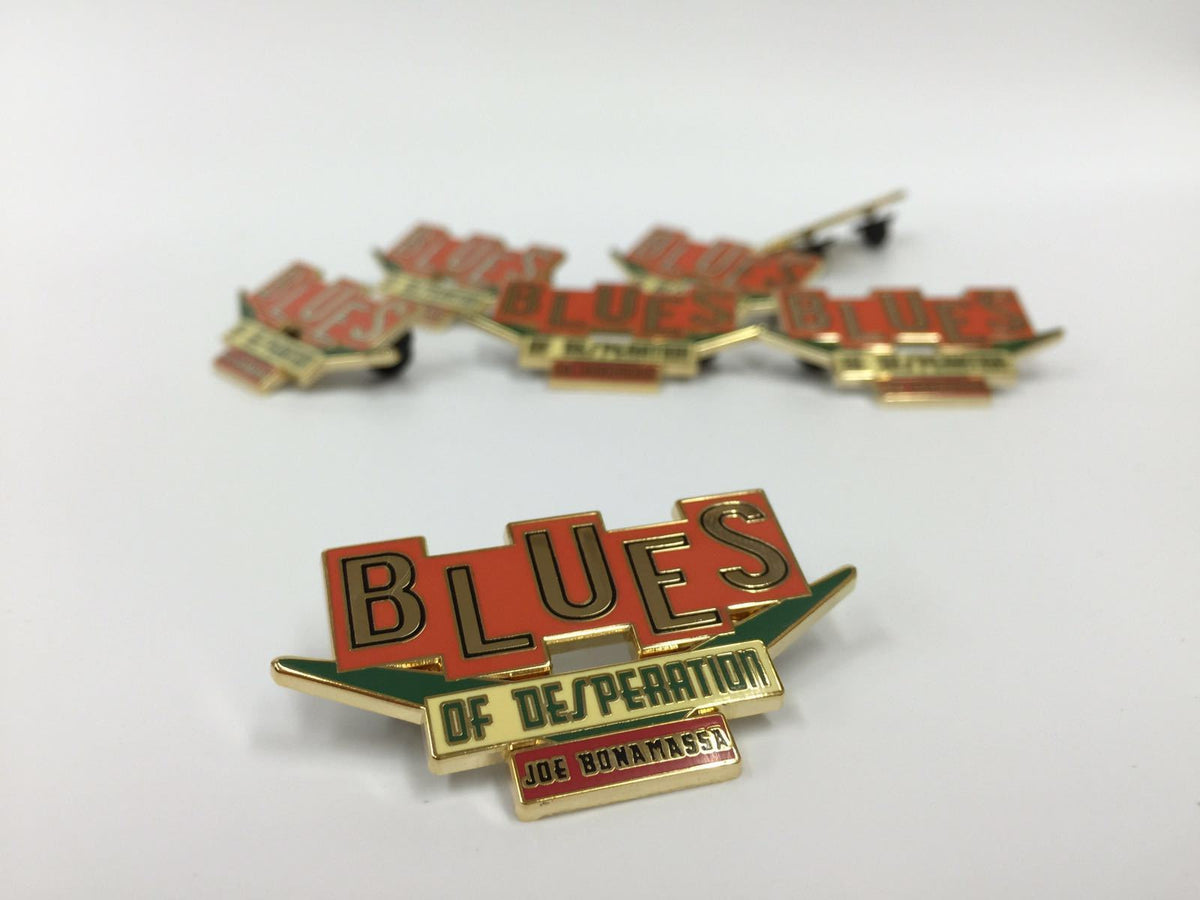 Blues of Desperation Pin
