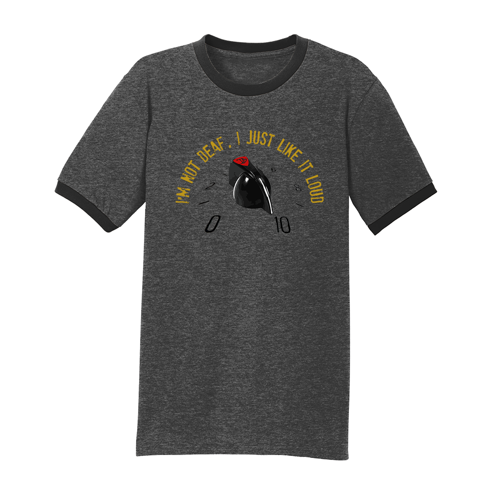 I'm Not Deaf, I Just Like It Loud Contrast T-Shirt (Men)