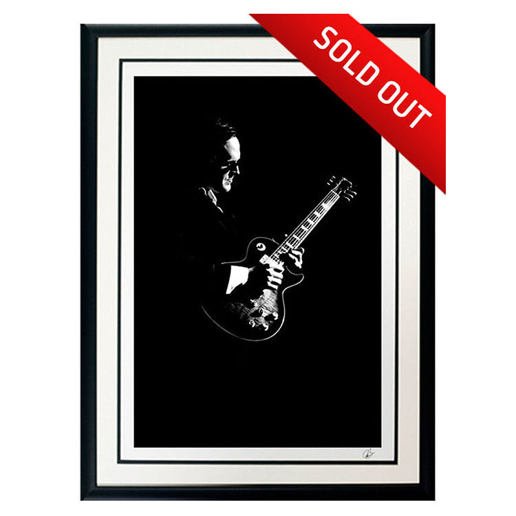 #4 "Infinity" JOE BONAMASSA Collectible Litho (FRAMED - USA ONLY)