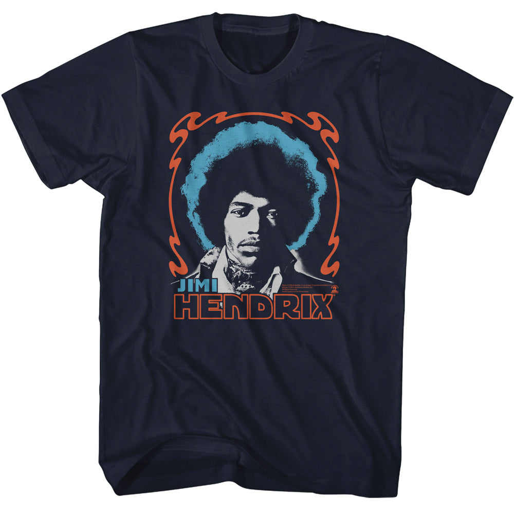 Jimi Hendrix - Tri Color Jimi T-Shirt (Men)