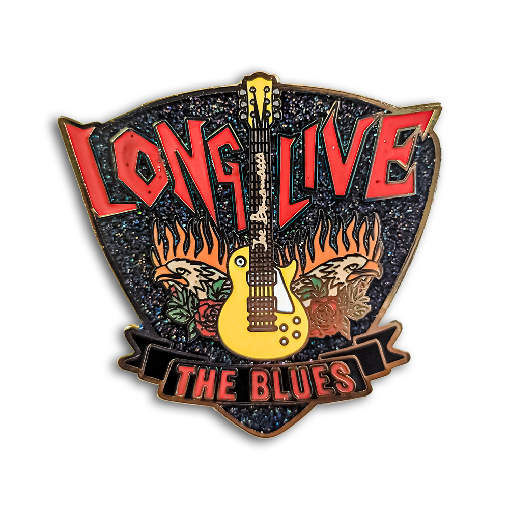 Long Live the Blues Pin