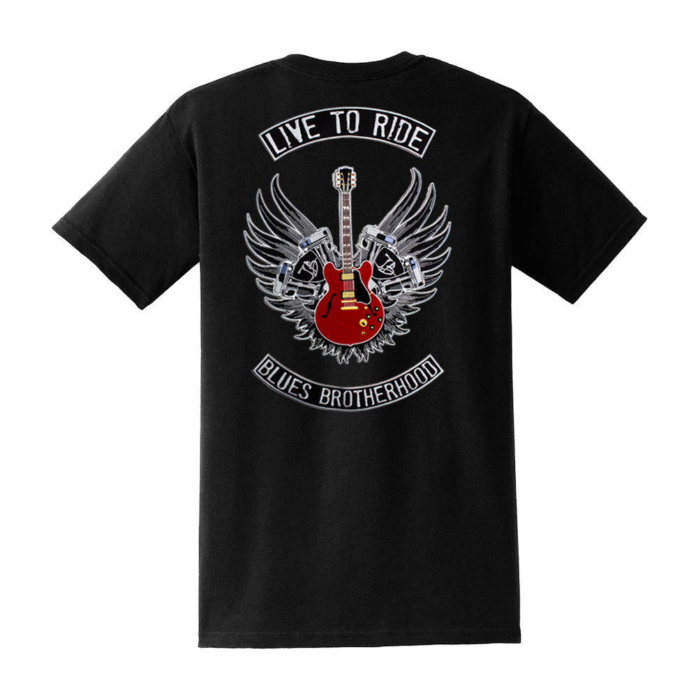 Live to Ride Pocket T-Shirt (Unisex)