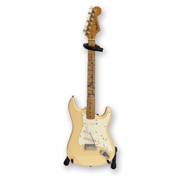 Joe Bonamassa Signature “1956 Blonde Fender Stratocaster” Mini Guitar Replica Collectible