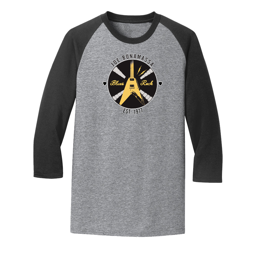 Electric Flying V 3/4 Sleeve T-Shirt (Unisex)