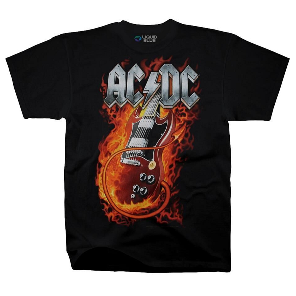 Ac dc thunderstruck outlet t shirt