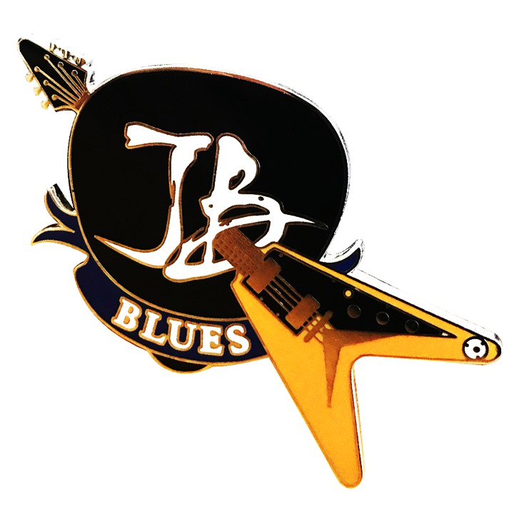 Amos Blues Pin