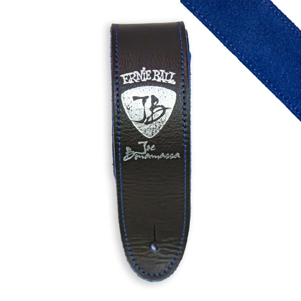 Grey & Blue Suede - Joe Bonamassa Signature Guitar Strap