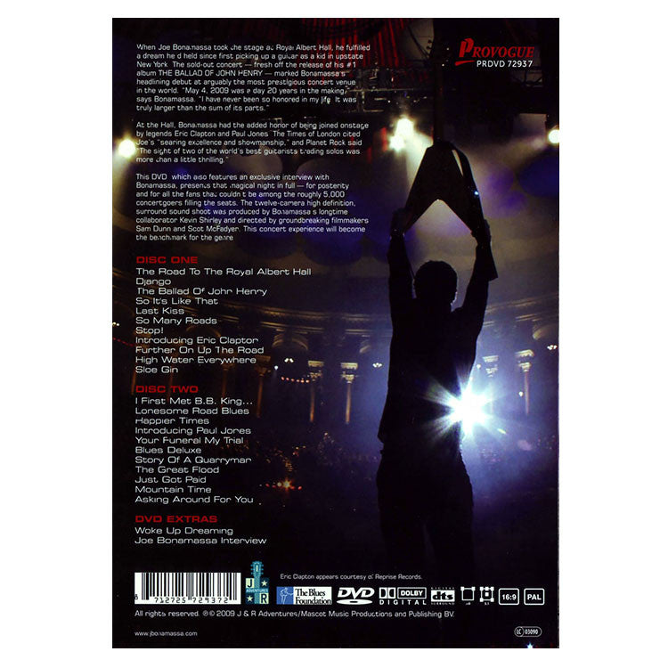 Joe Bonamassa: Live From The Royal Albert Hall (DVD)