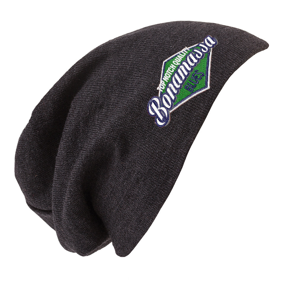 JB Top Notch Slouch Beanie -  Light Grey Heather