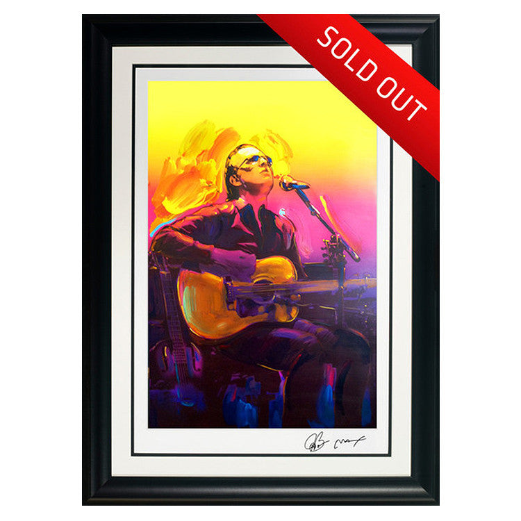 #12 "Woke Up Dreaming" PETER MAX Collectible Litho (FRAMED - USA ONLY)