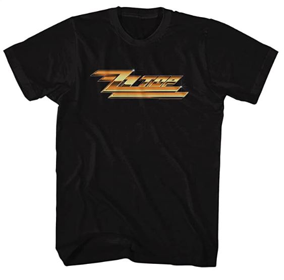 ZZ Top Logo T Shirt Men Joe Bonamassa Official Store