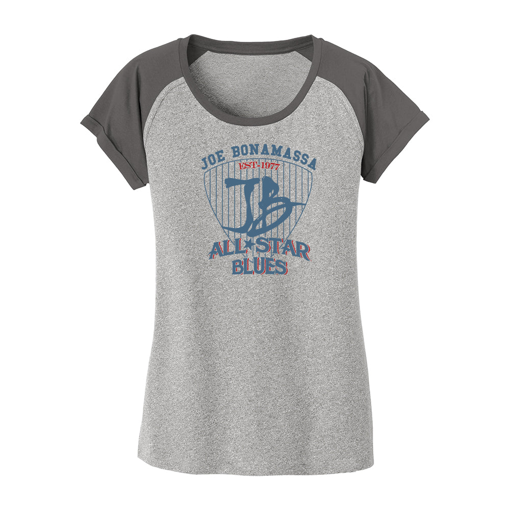 Allstar Blues New Era Varsity T-Shirt (Women)