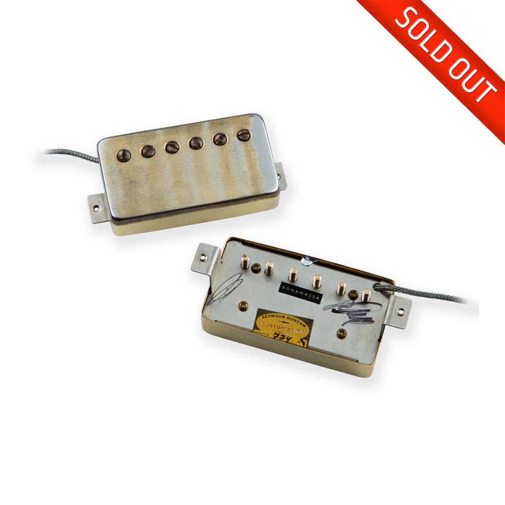 Joe Bonamassa Signature Amos Humbuckers – Aged Gold Covers by