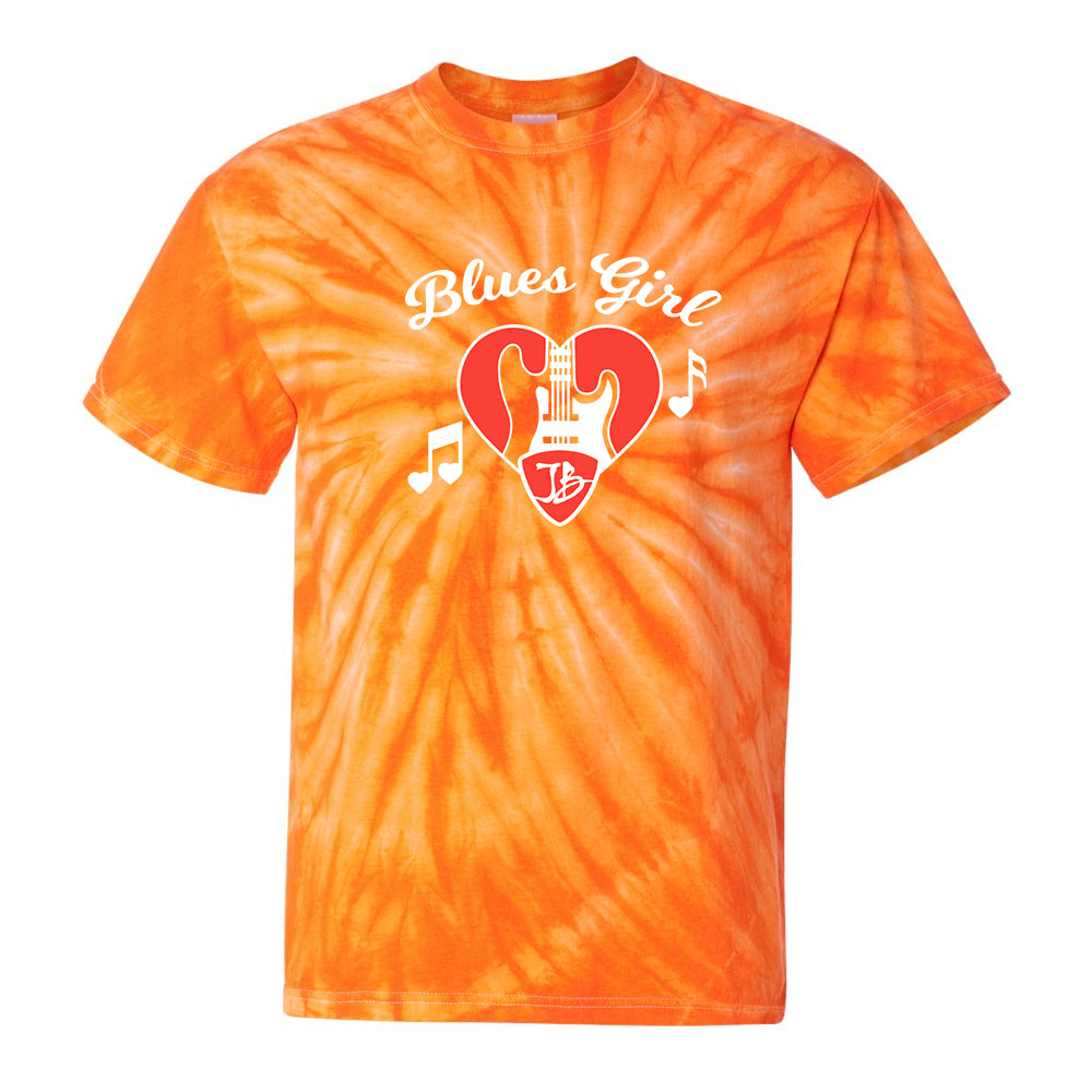 Blues Girl Tie Dye T-Shirt (Unisex)