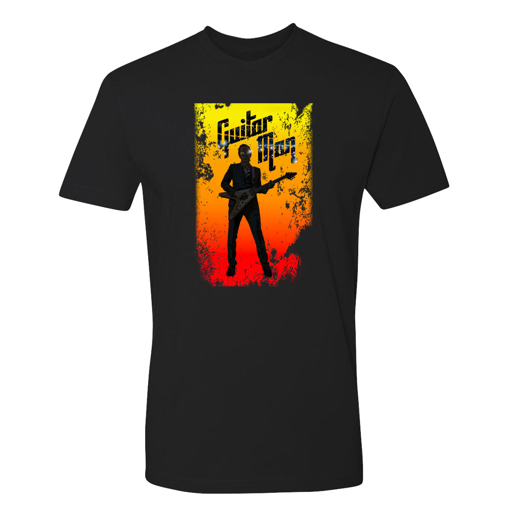 Guitar Man Poster T-Shirt (Unisex)